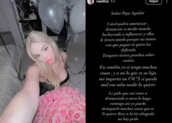 Influencer lanza un mensaje a Pepe Aguilar: Dice estar embarazada de Christian Nodal