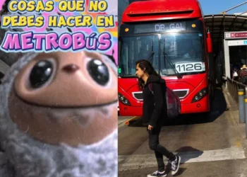 Metrobús explica con Labubus lo que no está permitido