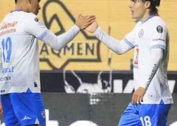 Primer gol de Luka Romero en Liga MX con Cruz Azul