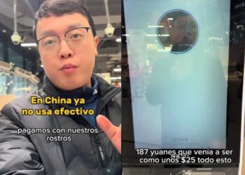 En China, ya no se usa dinero, se paga con el rostro