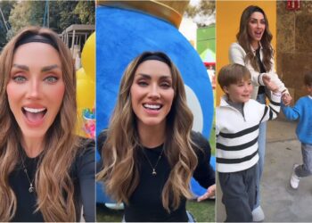 Anahí celebra cumpleaños de su hijo, a pesar de polémica