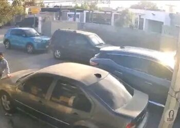 Filtran video del asesinato de ex policía en su casa