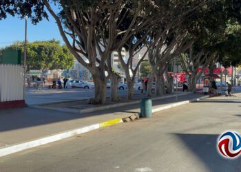 Sin presencia de migrantes la garita El Chaparral