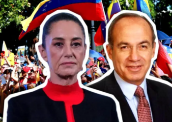 Felipe Calderón celebra que Sheinbaum no asista a la investidura de Maduro