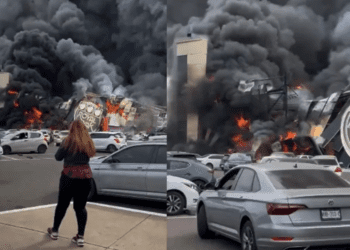 Incendio en el Casino Royal Park de Culiacán