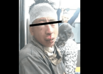 En Hidalgo, pobladores someten y golpean a dos presuntos delincuentes