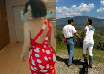 Acusan a la cantante Ángela Aguilar de robar vestidos