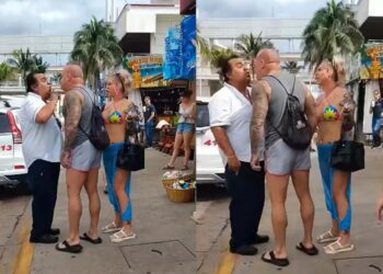 En Cozumel, taxista insulta a turista por no pagar 100 dólares