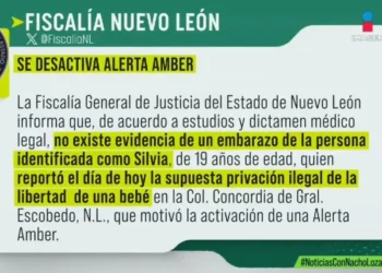 Falso robo de bebé en Nuevo León