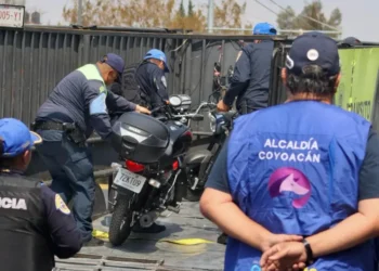 Liberan vía pública en alcaldía Coyoacán