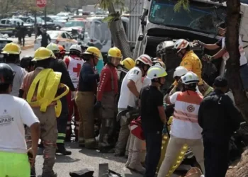 Accidente en Tuxtla Gutiérrez; más de 30 heridos