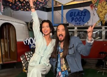 Ángela Aguilar es abucheada en el show de Steve Aoki en EDC 2025