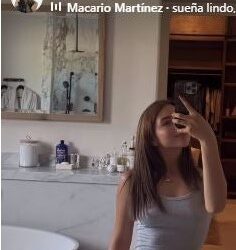 Ángela Aguilar presume mini cintura