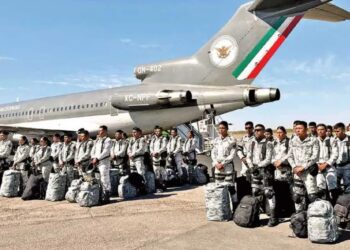 Traslado terrestre y aéreo: Envían tropas a la frontera con EU