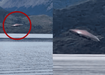 Turistas toman fotografía de supuesto OVNI en Argentina