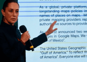 Google debe rectificar, reitera Claudia Sheinbaum tras carta sobre ‘Golfo de América’