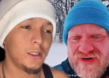 Granjero estadounidense llora al despedirse de sus empleados migrantes