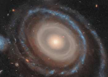 Telescopio Hubble descubre una galaxia  con más anillos que ningún otra