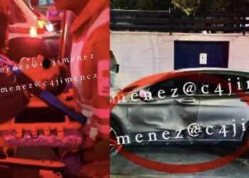 Muere asaltante prensado por automovilista en CDMX