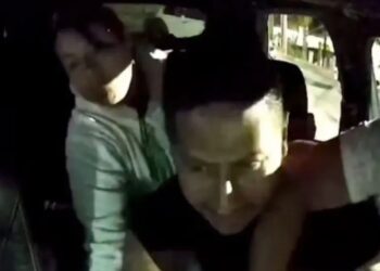 Otro caso de taxi de aplicación: Mujer y cómplice intentan asaltar a conductor y son capturados