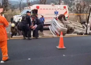 Tragedia en la autopista San Martín Texmelucan