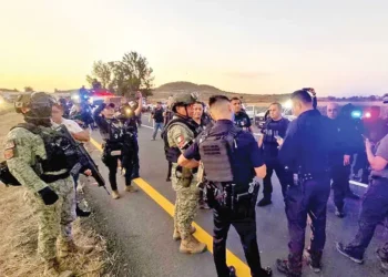 CJNG ataca a GN y policía en Michoacán