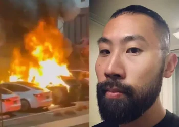 Hombre a juicio por incendio y disparos en tienda Tesla