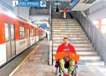 CDMX; accesibilidad por discapacidad en Metro