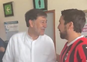 Encontronazo entre Fernández Noroña y Luis Felipe Calderón