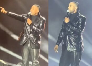 Don Omar echa a un fan por lanzar cerveza: “Que se vaya”