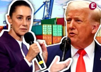 Trump suspende aranceles a México tras hablar con Sheinbaum