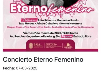 Azahel Puente Camarena presente en la celebración por las mujeres de Tijuana