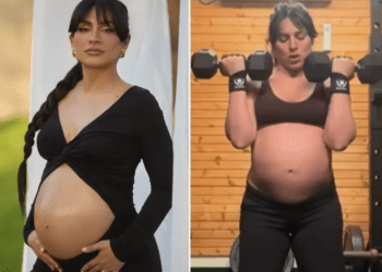 Critican a Ana Brenda Contreras por hacer ejercicio en pleno embarazo