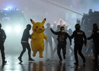 Pikachu se une a las manifestaciones en Turquía y se vuelve viral