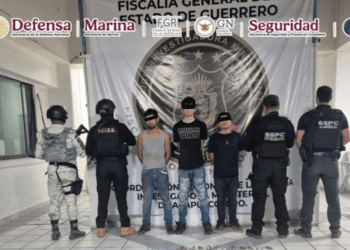 Harfuch informa captura de tres integrantes de ‘Los Rusos’ en Acapulco