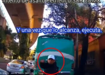 Asaltan a conductor en Periférico, CDMX; así operan