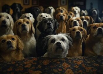 Mujer abandona a su madre con demencia entre perros hambrientos