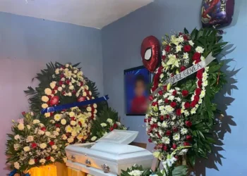 Madre despide a niño fallecido en balacera en Nuevo León​