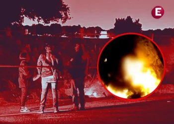 Hallan cuerpos calcinados en carretera de Tlaxcala