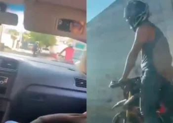 Ciudadanos frustran robo de motocicleta en Boca del Río