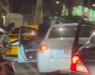 Asaltan a Uber con pasajeros