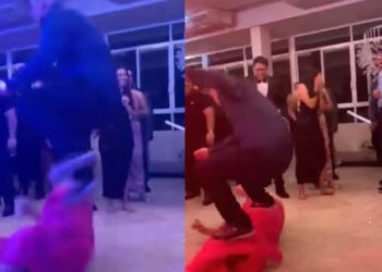 Hombre provoca accidente en plena fiesta y hiere a mujer