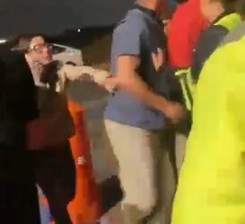 Funcionario judicial amenaza con tablear a policías