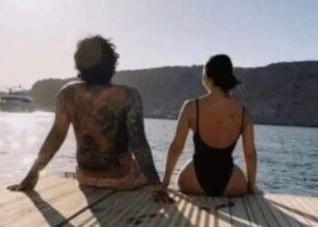 Ángela Aguilar y Christian Nodal celebran su amor, pero una foto desata críticas en redes