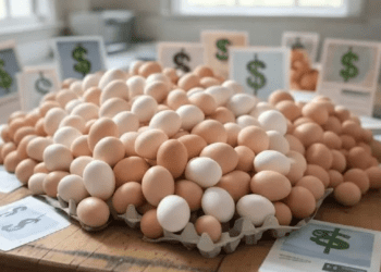 Precio del huevo alcanza un máximo histórico en Estados Unidos