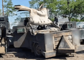 En Tamaulipas, destruyen 32 ‘monstruos’ del narco