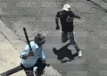 Abuelito se enfrenta a sujetos con machete en Xochimilco