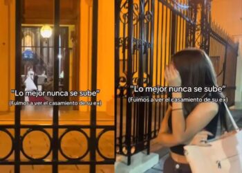 Joven asiste al matrimonio de su ex y se vuelve viral