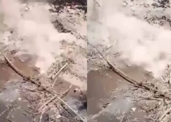 ¿Nuevo volcán en México? Vapor y agua brotan en Uruapan