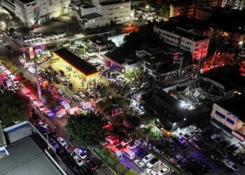 Colapso del techo en Jet Set mientras cantaba Rubby Pérez